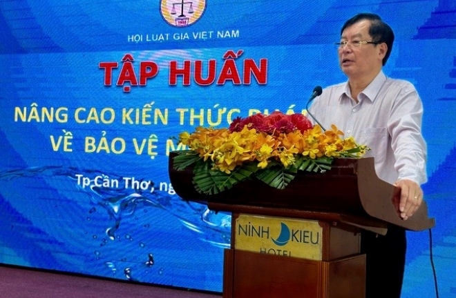 Hưởng ứng ngày Pháp luật Việt Nam 9/11, Hội Luật gia tổ chức tập huấn nâng cao kiến thức pháp luật về bảo vệ môi trường