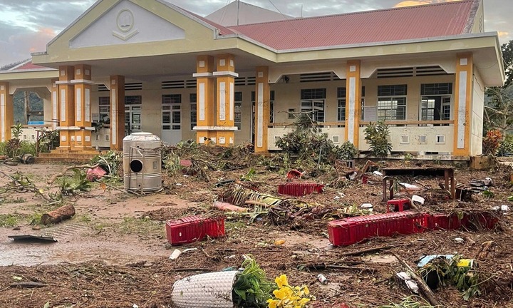 Tin tức giáo dục 24h: Một xã ở Đắk Lắk có 5 trường học tan hoang sau bão Kalmaegi