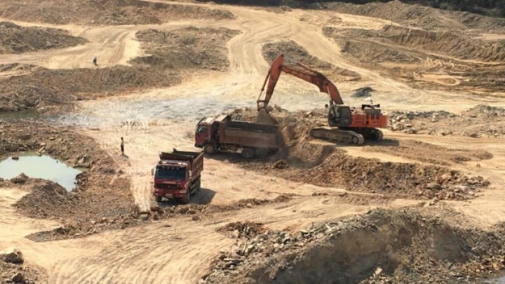 Phát hiện thi thể tại mỏ đất đang khai thác ở Huế