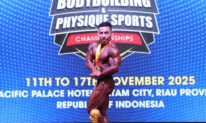 Lực sĩ Phạm Văn Mách lần thứ 7 vô địch thể hình thế giới