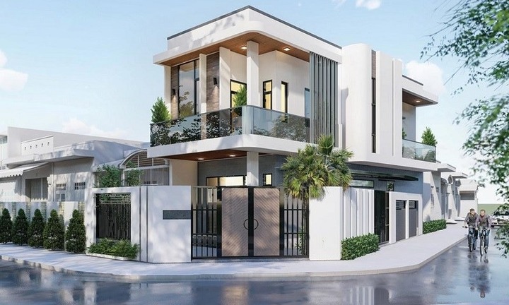 Mẫu thiết kế nhà phố 2 tầng 6x16m