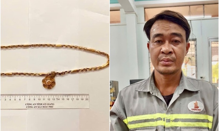 Tạm giữ Cao Văn Út Em - đối tượng cướp giật dây chuyền tại An Giang