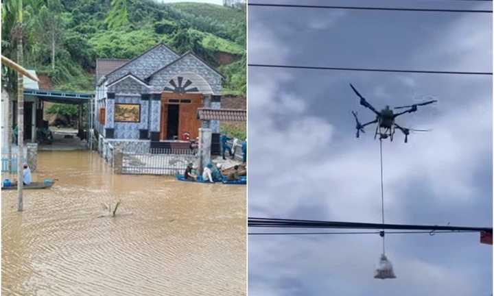 Tin thời sự ngày (18/11): Dùng drone tiếp tế cho người dân bị cô lập ở Đắk Lắk