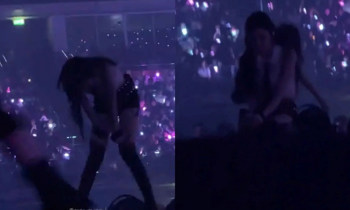 Nữ ca sĩ nổi tiếng bất ngờ ngã quỵ trong lúc biểu diễn trên sân khấu