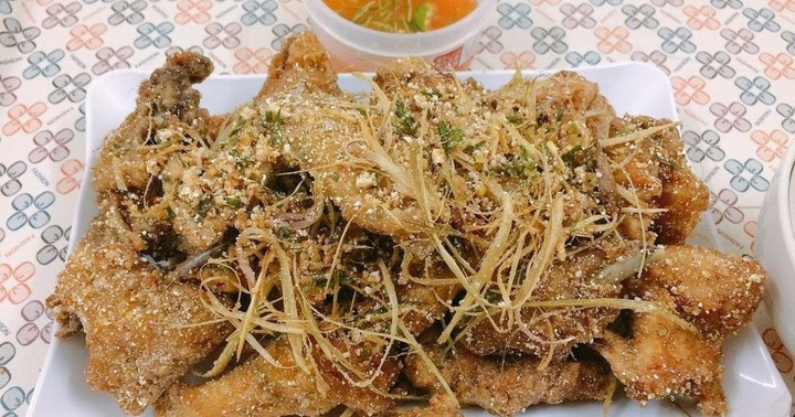 Cách làm cánh gà rang muối sả