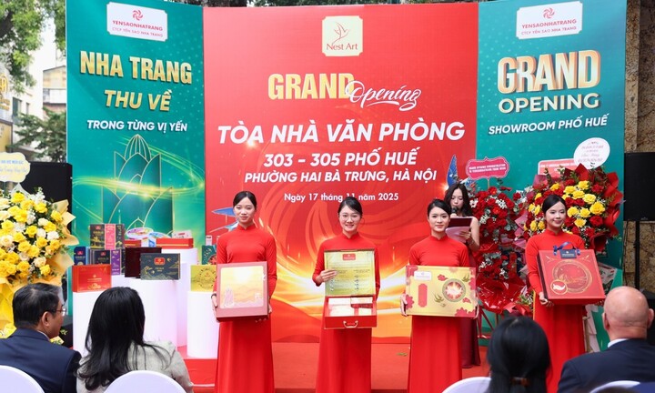 CTCP Yến Sào Nha Trang khai trương Showroom tại Phố Huế & Mở đầu mùa quà Tết 2026 với yến thật chính hãng