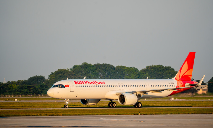 Sun PhuQuoc Airways đón tàu bay thứ tư Airbus A321NX, tăng năng lực khai thác cho mùa cao điểm cuối năm