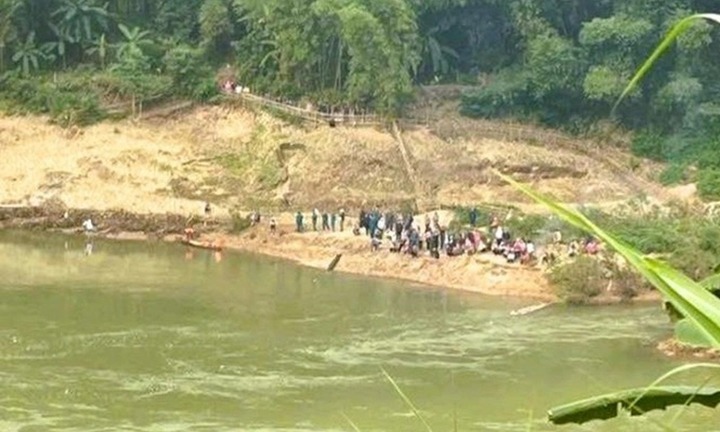 Chánh văn phòng Đảng ủy xã ở Thanh Hóa mất tích trên sông Mã