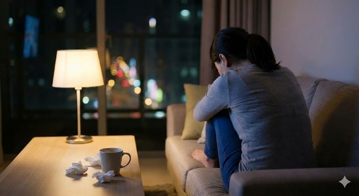 Bắt quả tang chồng cặp bồ, tôi bật khóc nức nở khi anh nói 2 điều