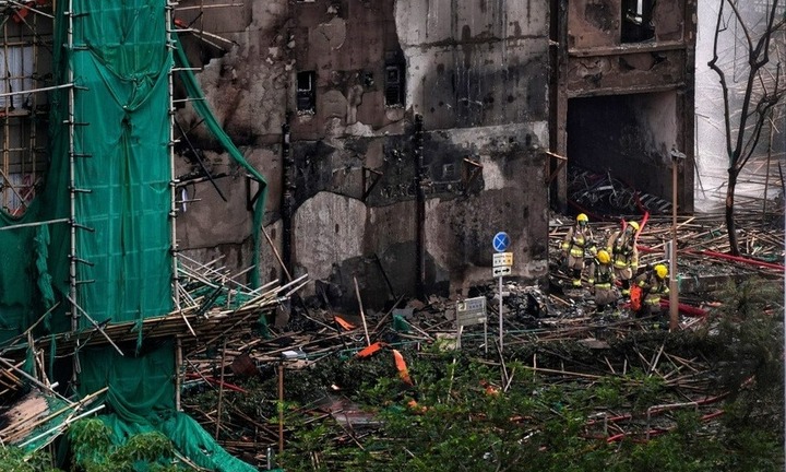 Thảm kịch cháy chung cư ở Hong Kong (Trung Quốc): Số người chết tăng lên 94