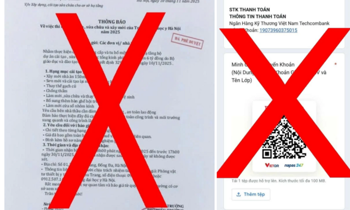 Đại học Y Hà Nội cảnh báo mạo danh trường để lừa sinh viên, phụ huynh, đối tác