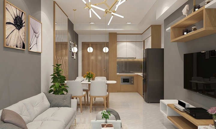 Mẫu thiết kế chung cư 90m2 được yêu thích nhất
