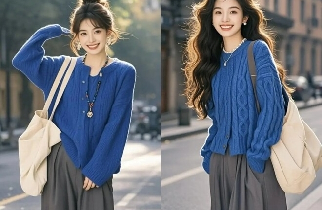 Phối đồ màu xanh navy thế nào cho sang