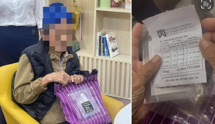 Tin kẻ lừa đảo, cụ bà 80 tuổi bán toàn bộ vàng, suýt chuyển hơn 2 tỷ đồng