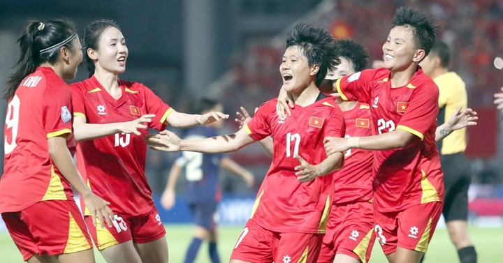 Bảng xếp hạng bộ môn bóng đá nữ SEA Games 33 mới nhất