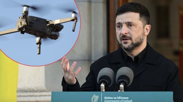 Loạt UAV  "lạ " bám đuôi chuyên cơ Tổng thống Zelensky, Ukraine tuyên bố  "nóng "