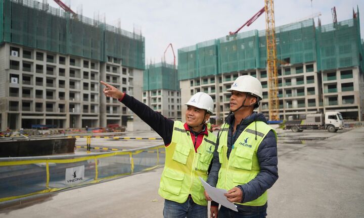 VinCons tuyển dụng 100.000 công nhân xây dựng trên toàn quốc
