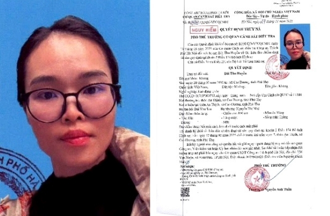 Công an Hà Nội truy nã Bùi Thu Huyền - đối tượng lừa đảo xuất khẩu lao động