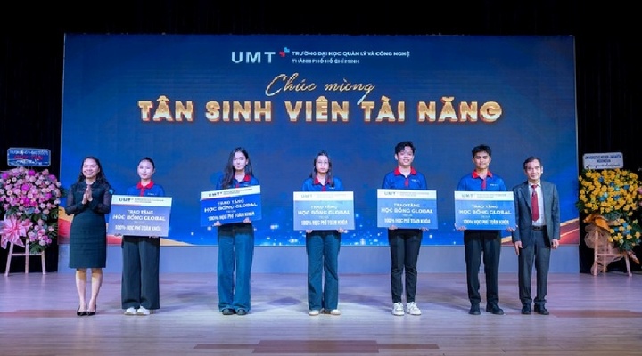 Trường đại học tại TP.HCM công bố học bổng tài năng với tổng giá trị hơn 111 tỷ đồng