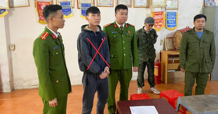 Bắt tạm giam nam thanh niên dùng dao chém 2 người trọng thương vì mâu thuẫn