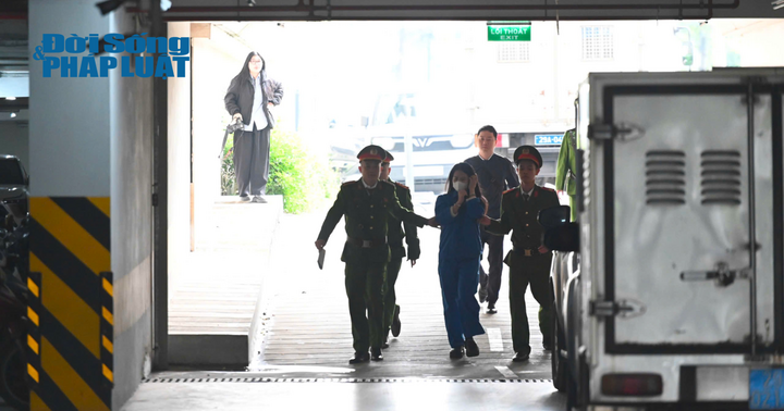 Cận cảnh các bị cáo hầu tòa trong vụ án xảy ra tại TAND Cấp cao ở Đà Nẵng