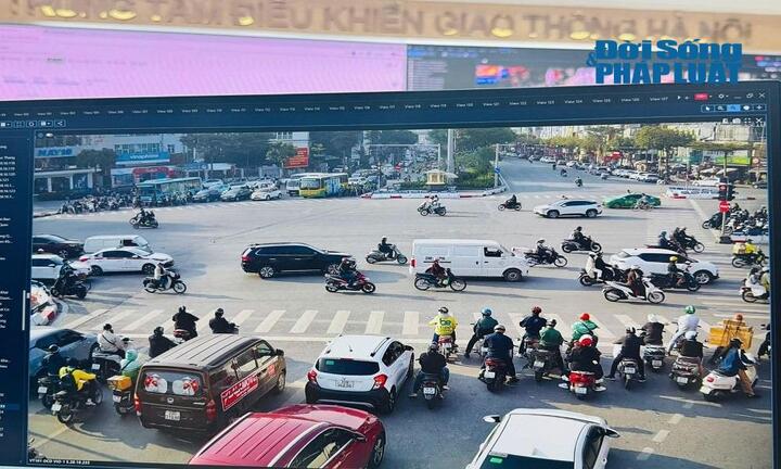 Cận cảnh camera AI phát hiện vi phạm giao thông tại Hà Nội: Cách xa 700 m vẫn nhận diện rõ vi phạm