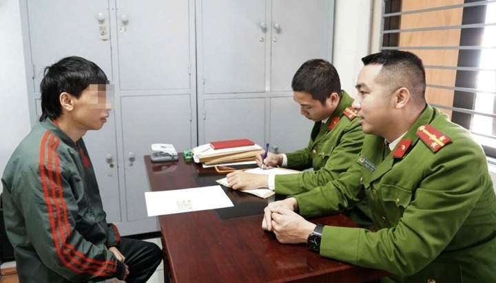 Đối tượng trốn truy nã Phan Đình Cảnh ra đầu thú