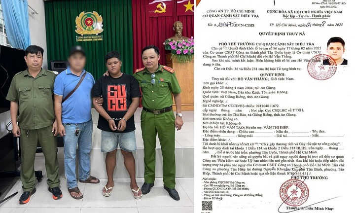 Hồ Văn Thẳng bị bắt