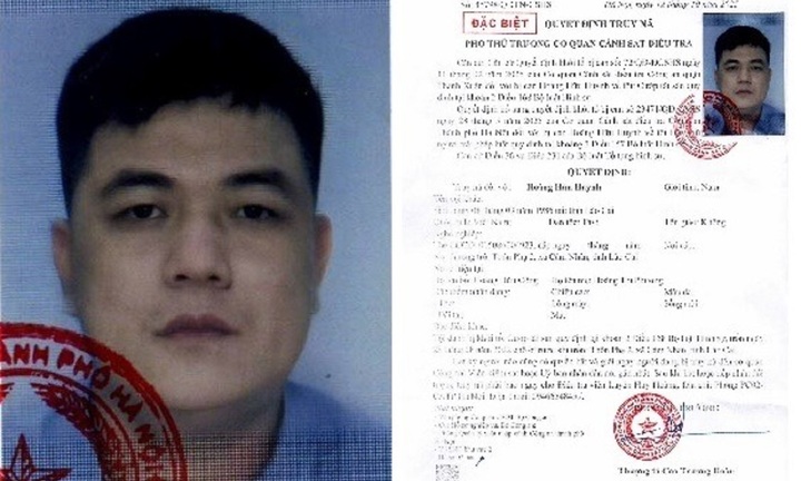 Công an truy nã Hoàng Hữu Huynh