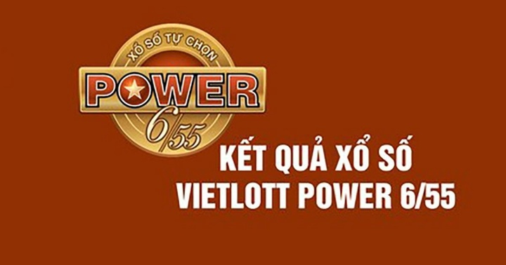 Vietlott ngày 6/1- Kết quả XS Vietlott hôm nay - XS Power 6/55 ngày 6/1