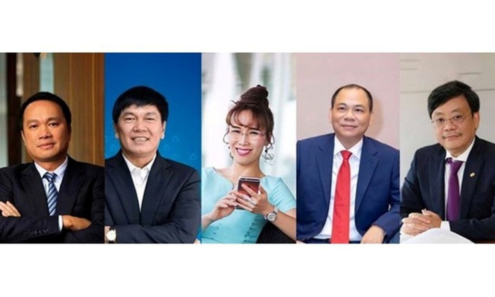Tiết lộ khối tài sản của 5 tỷ phú Việt Nam đầu năm 2026