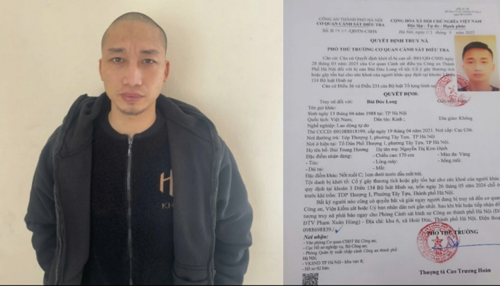 Bắt đối tượng truy nã Bùi Đức Long