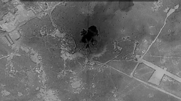 Mỹ không kích quy mô lớn tại Syria