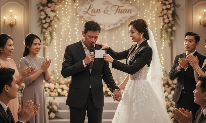 Chú rể trả lại phong bì cho bạn thân giữa tiệc cưới, khách mời ngỡ ngàng không hiểu chuyện gì