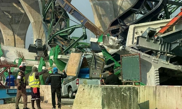 Thêm một vụ sập cần cẩu ở Thái Lan, tổng số 34 người thiệt mạng