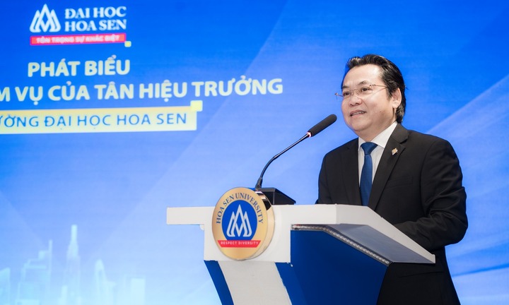 Chân dung tân Hiệu trưởng Trường Đại học Hoa Sen