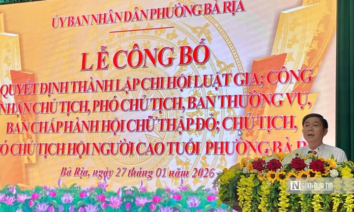 Thêm “cầu nối pháp luật” cho người dân với Chi hội Luật gia phường Bà Rịa