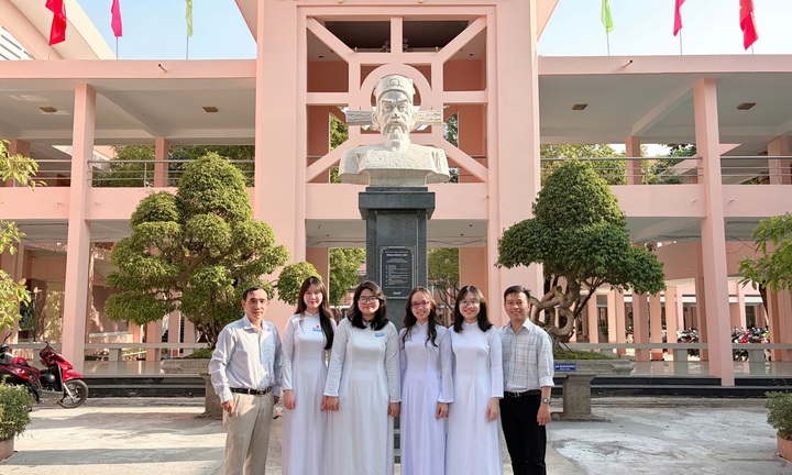 Ngôi trường miền Tây ghi dấu ấn tại cuộc thi Tiếng nói Xanh