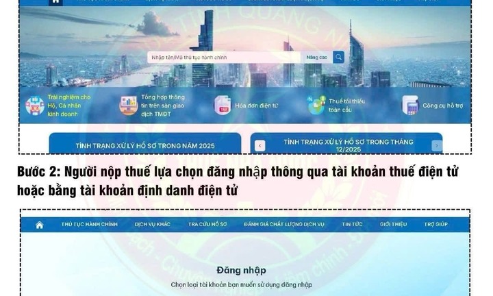 Chi tiết 17 bước quyết toán thuế thu nhập cá nhân trực tuyến