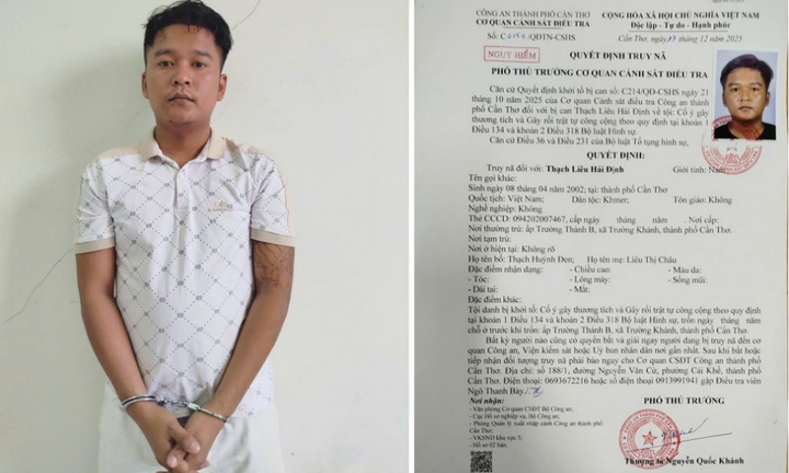 Công an TP Cần Thơ bắt giữ 3 đối tượng truy nã