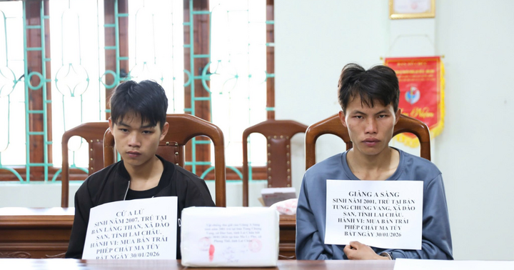 Triệt phá chuyên án ma túy trên tuyến biên giới ở Lai Châu, thu 2 bánh heroin