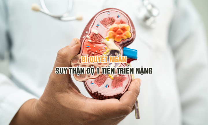 Bí quyết ngăn suy thận độ 1 tiến triển nặng