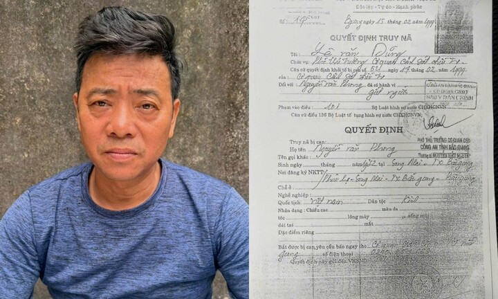 Bắc Ninh: Vận động đối tượng trốn truy nã 27 năm ra đầu thú                              