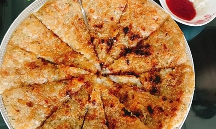 Cách rán bánh chưng không cần dầu mỡ