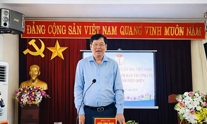 Phó Chủ tịch thường trực Hội Luật gia Việt Nam làm việc với Hội Luật gia tỉnh Điện Biên