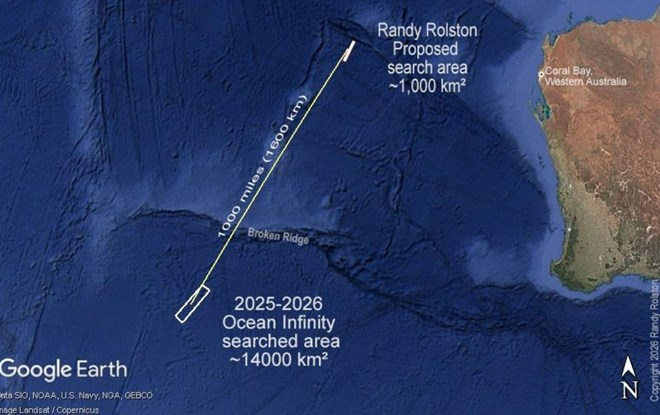 Vụ tìm kiếm máy bay MH370 mất tích: Xuất hiện manh mối mới về điểm rơi 