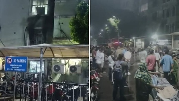 Cháy lớn ở bệnh viện lúc rạng sáng, 10 người tử vong thương tâm