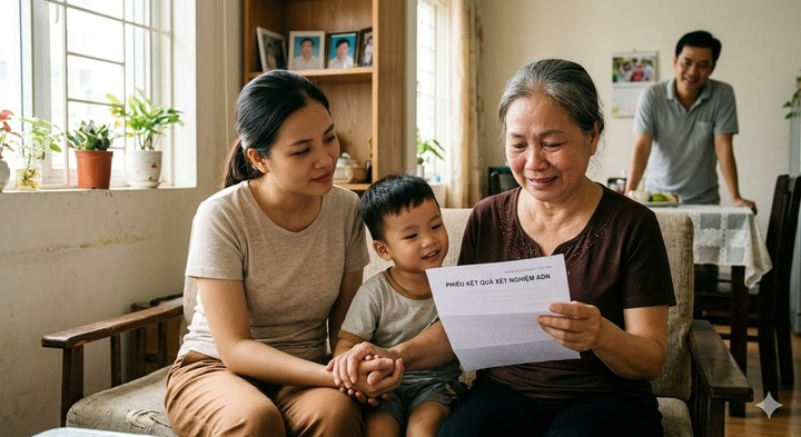 Đưa cháu đi xét nghiệm ADN vì lời xì xào của hàng xóm, bà nội bất ngờ khi nhận kết quả