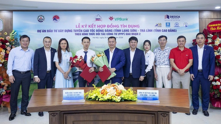 Cú hích từ hợp đồng tín dụng 1.400 tỷ đồng cho cao tốc Đồng Đăng – Trà Lĩnh giai đoạn 2