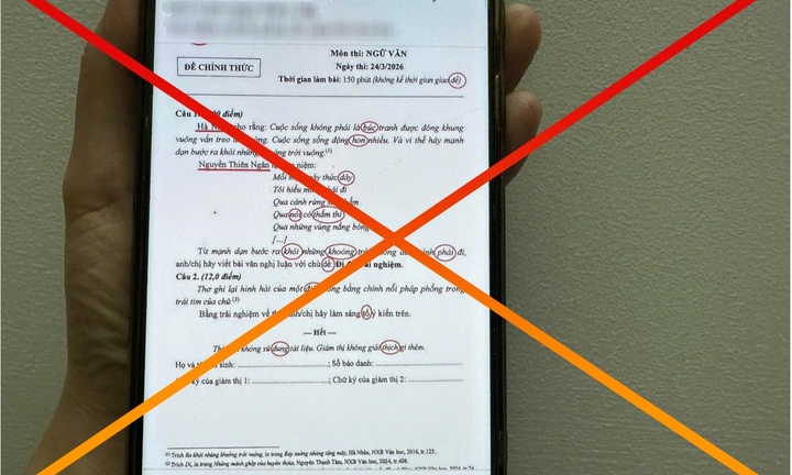 Xôn xao đề thi học sinh giỏi sai chính tả trầm trọng lan truyền trên mạng, Sở GD&ĐT tỉnh Đắk Lắk lên tiếng phản bác